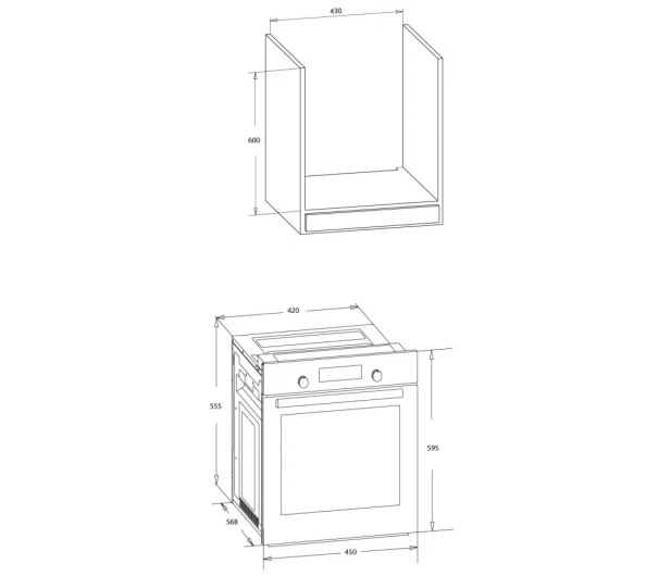 Piekarnik MPM-45-BO-23C - 1503431 - zdjęcie 2